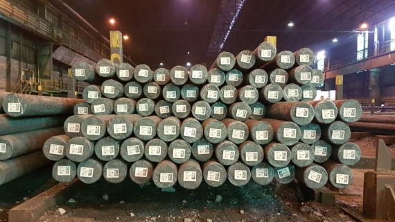 STS5000_13 special steel cut by torch with iron powder injection tagged by pin welding